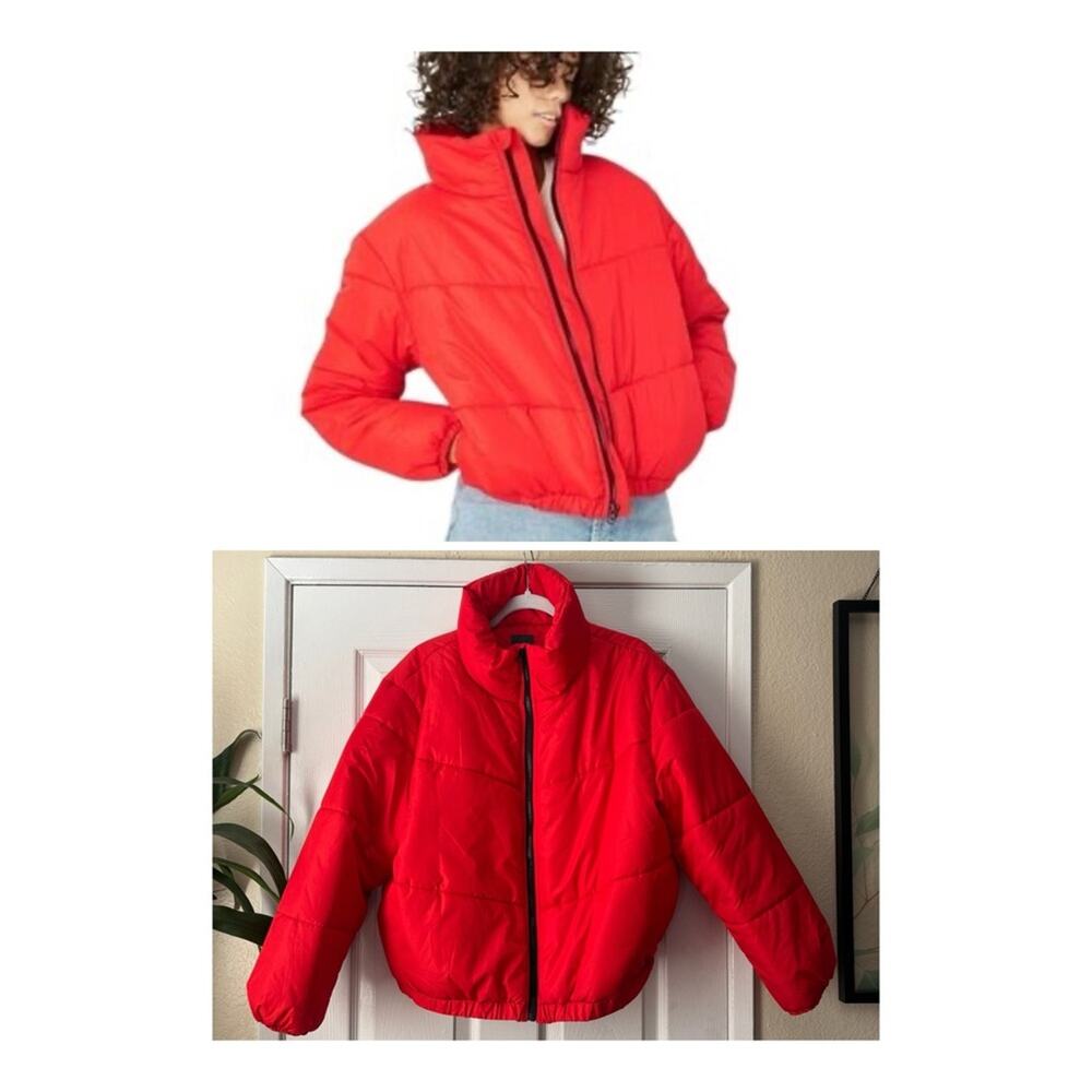 Wild Fable Red Puffer Jacket XL